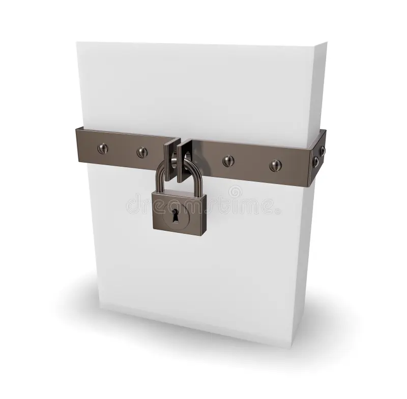 Caja P/Candado Vacia