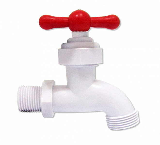 Llave Chorro Plastica De 1/2