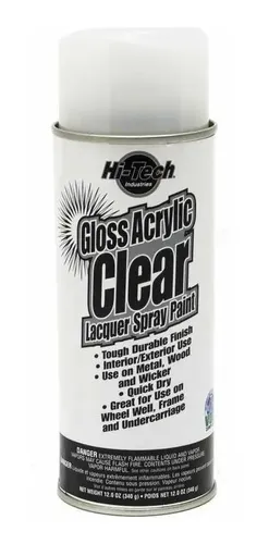 Pintura Spray Clear Lacquer (Barniz)