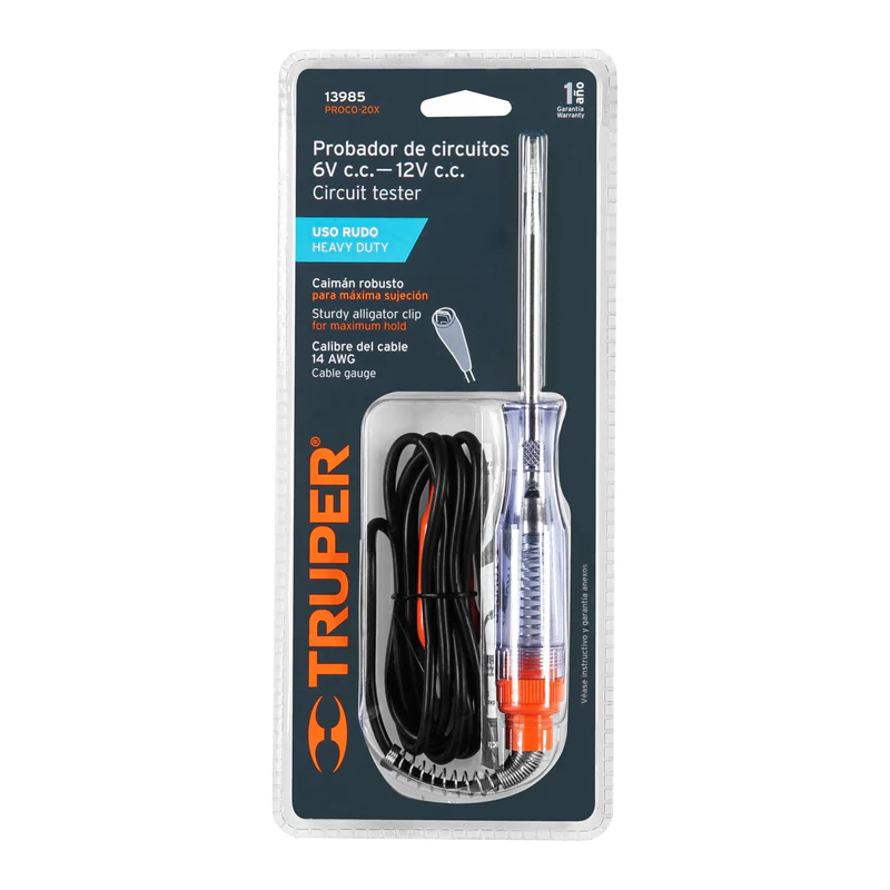 Punta De Prueba De 6v-12v Truper