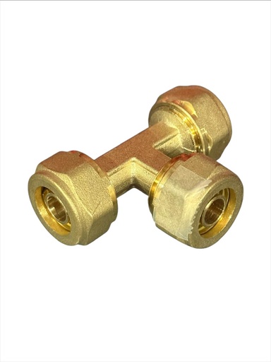 Tee de cobre para válvula de refrigeración