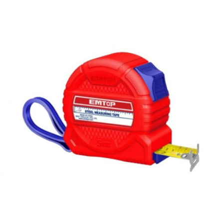 [6941556200008] Cinta Metrica Acero 5 Mts Emtop