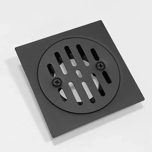 [77452] Rejilla P/Piso Acero Inoxidable Negra Pesada