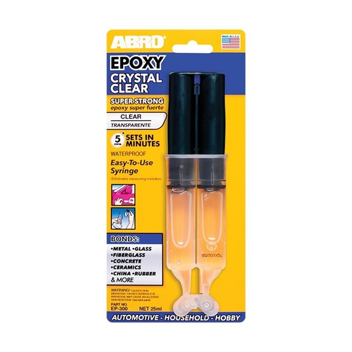 [ACEROPLASTICOABRO] Acero Plastico Clear Abro Inyectable