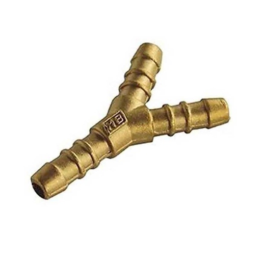 [Y1/2] Adaptador Y De Cobre P/Manguera De Gas